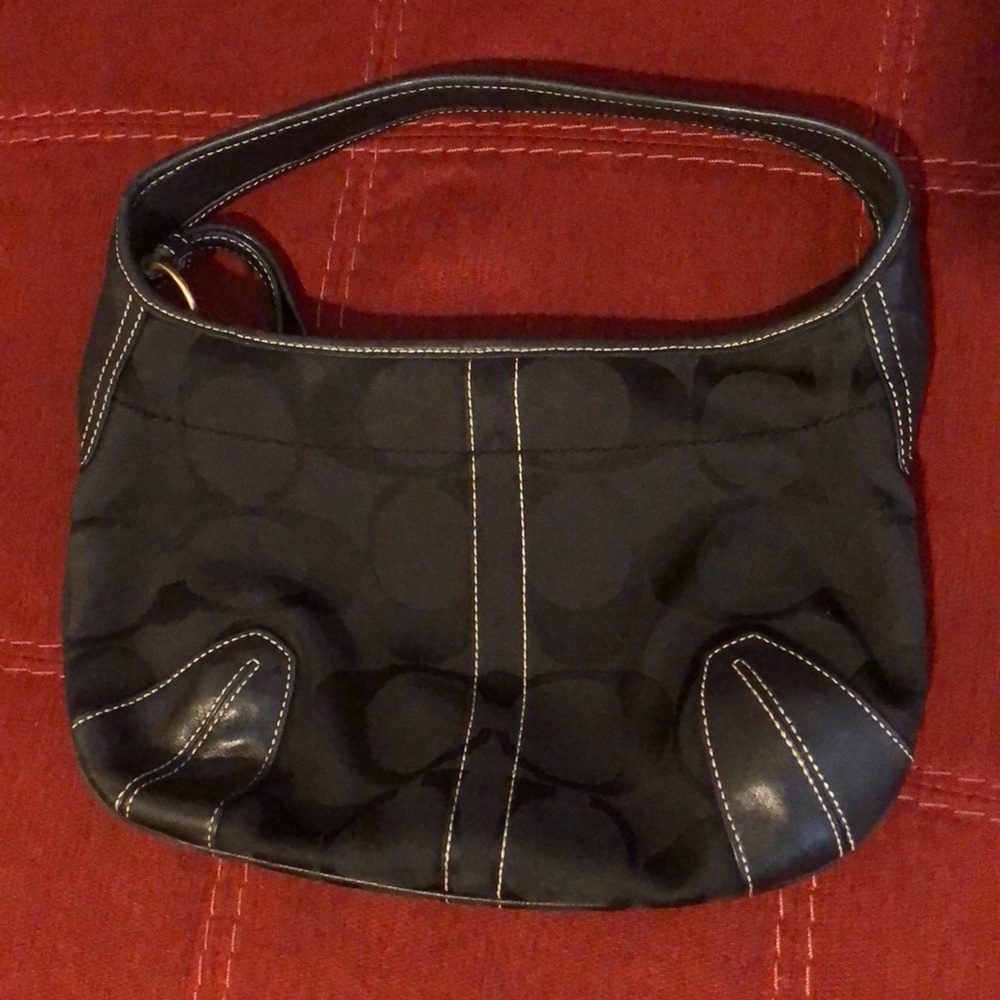 Coach vintage black purse